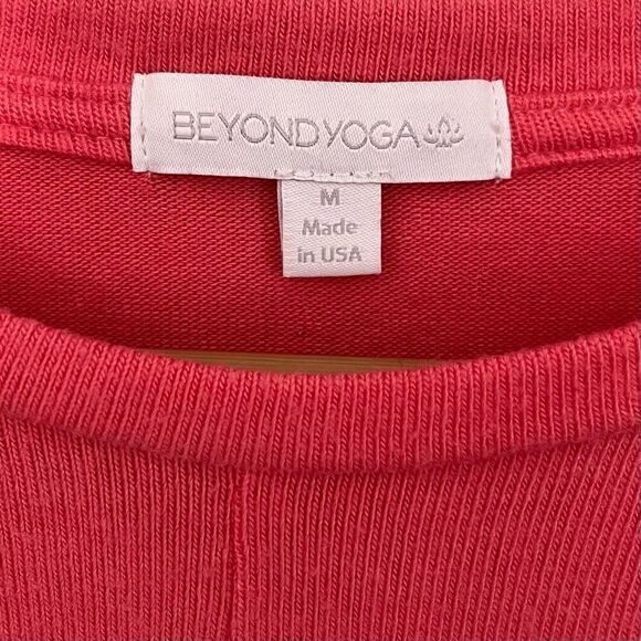 Beyond Yoga Turn Inward Front Twist Cropped Sweatshirt Medium - Picture 4 of 7